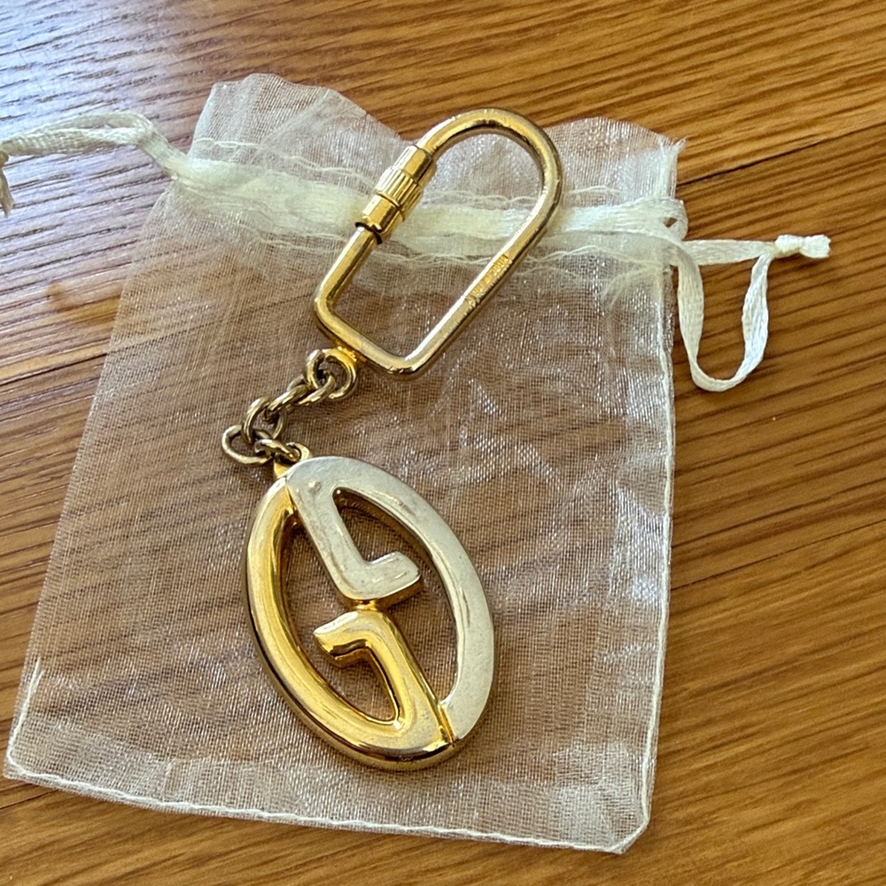 Gucci Gold and Silver Key Holder